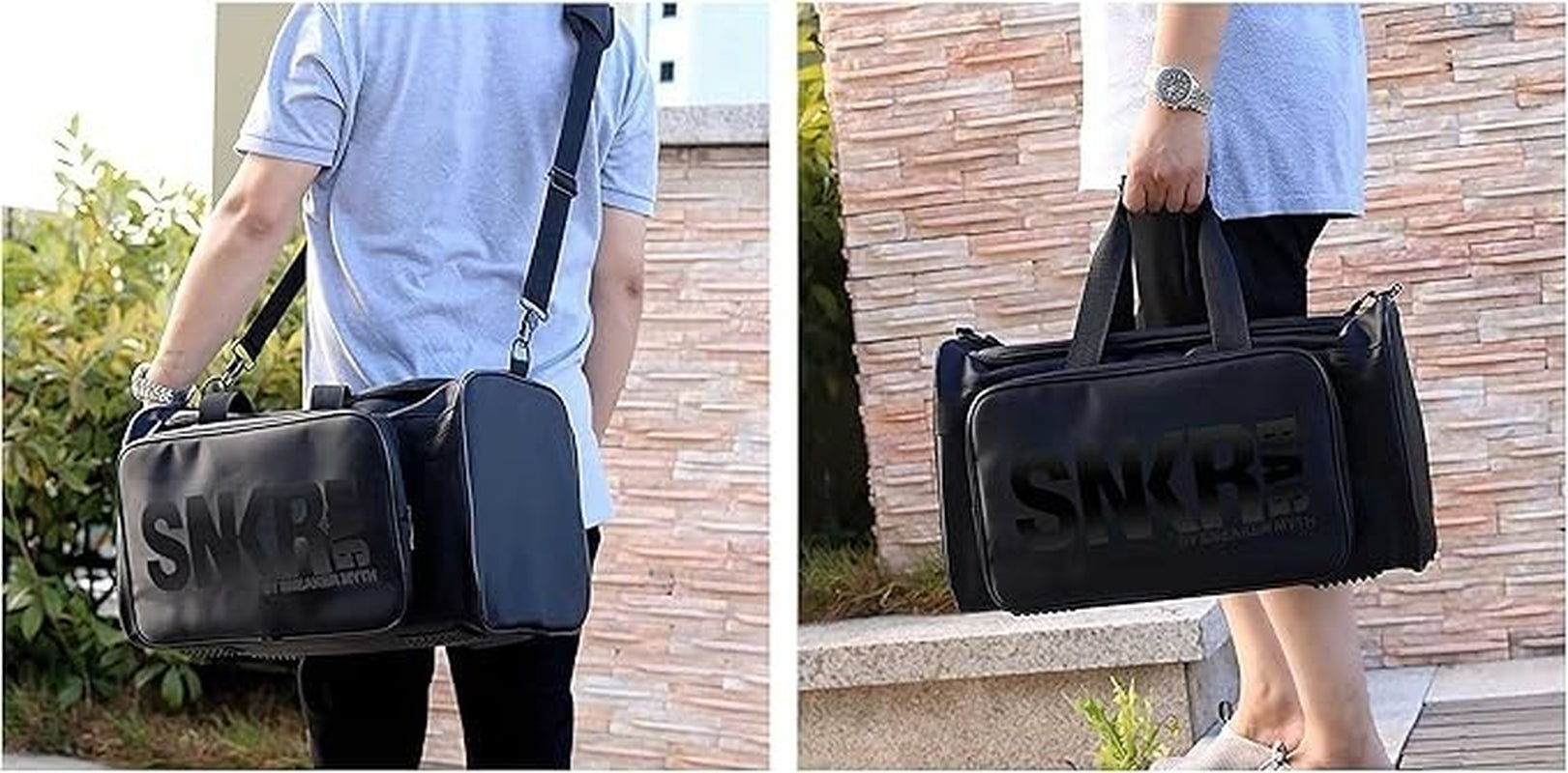 Sneaker Duffel Travel Bag for Men Shoe Bags for Travel Sneaker Bag Basketball...