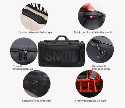 Sneaker Duffel Travel Bag for Men Shoe Bags for Travel Sneaker Bag Basketball...
